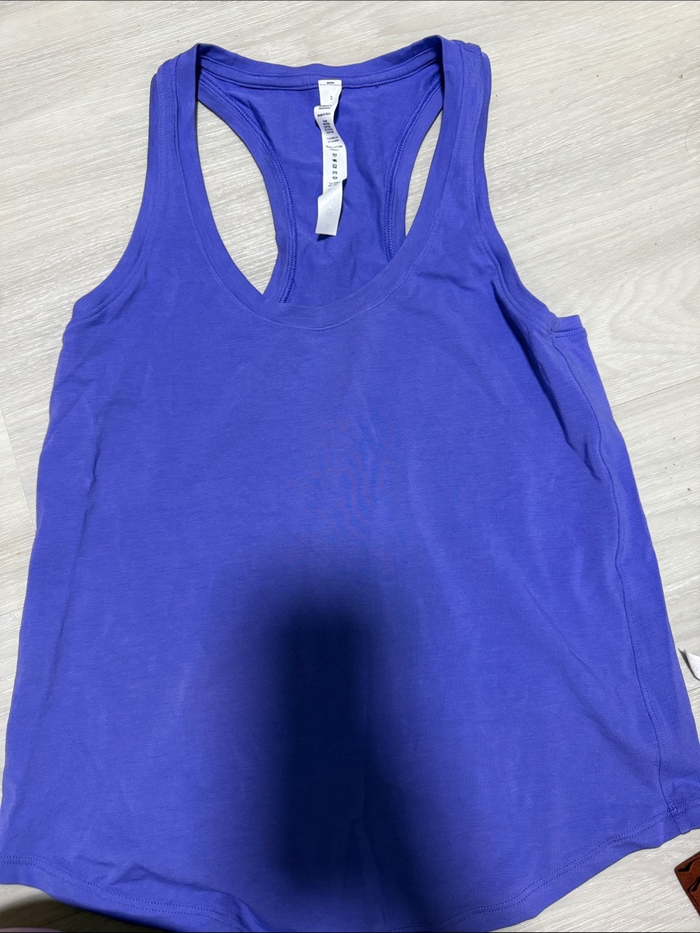 lululemon athletica Royal Purple Racerback Tank